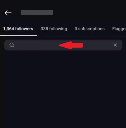 search for the person you think that doesn't follow you back