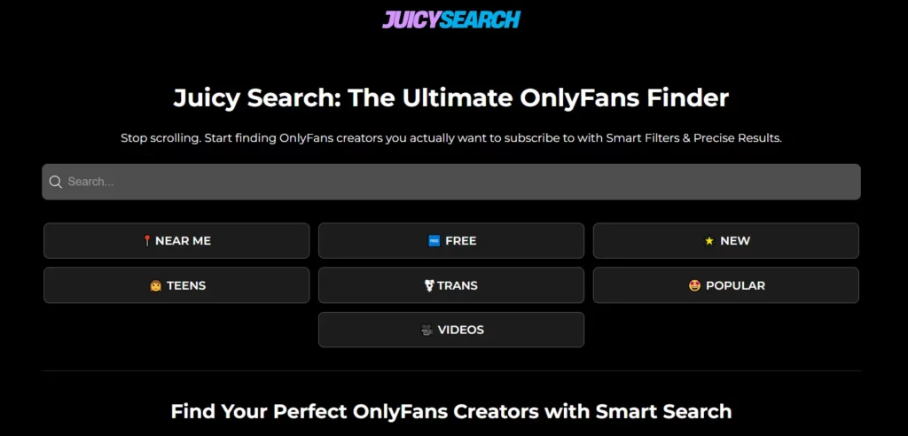 JuicySearch: OnlyFans Search Engine for Free