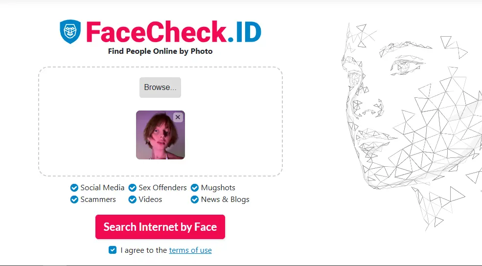 facecheck.id to reverse image search onlyfans models