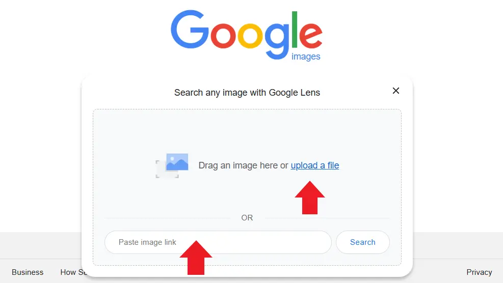 reverse image search on Google to find OnlyFans creators